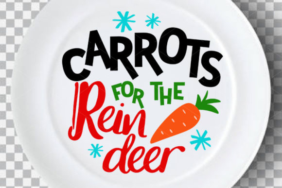 Carrots for the Reindeer: A Charming Graphics Illustration