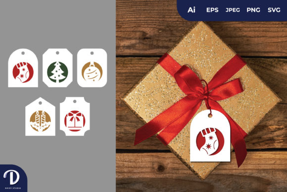Christmas Cheerful Property Gift Tags: A Graphics Review