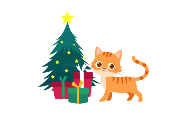 Christmas Decoration Cute Illustration: A Graphics Gem
