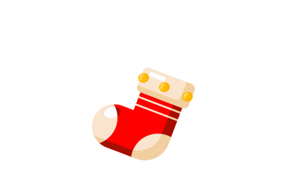 Christmas Decoration Socks Svg: A Festive Graphics and Illustrations Asset