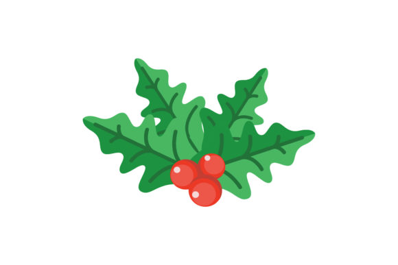 Christmas Festive Mistletoe: A Versatile Graphic for Publishers