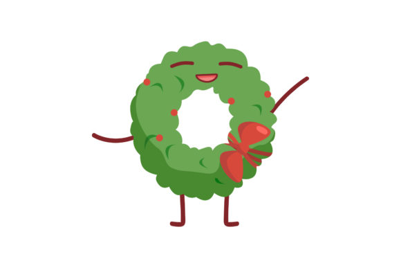 Christmas Kawaii Decoration Vector: Perfect for Festive Graphics