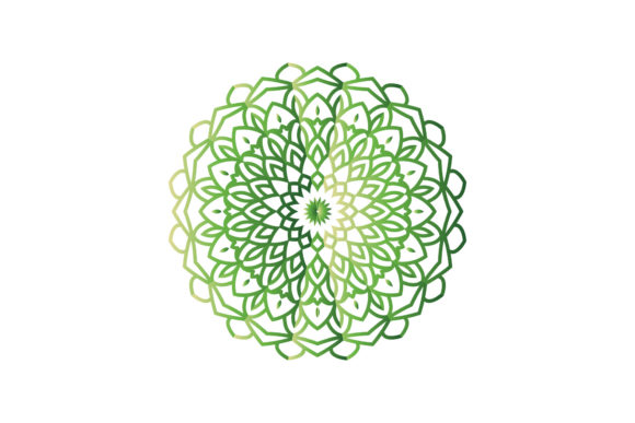 Christmas Mandala Gradient: A Versatile Graphic for Branding