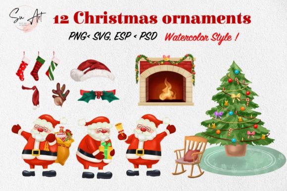 Christmas Tree Santa Ornaments: A Festive Embroidery Review
