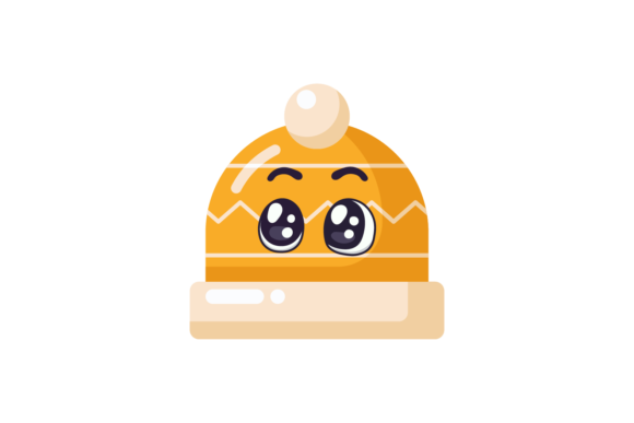 Christmas Winter Yellow Hat Kawaii Svg Review