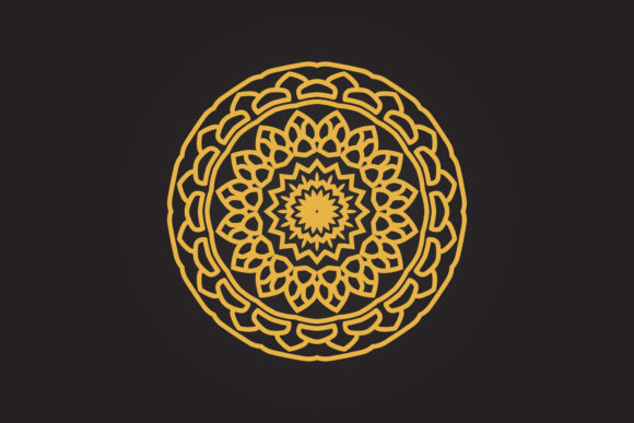 Mandala Christmas Ornament: A Versatile Graphics and Illustrations Asset