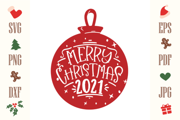MERRY CHRISTMAS 2021 SVG - Jingle Bell: A Festive Graphic Design