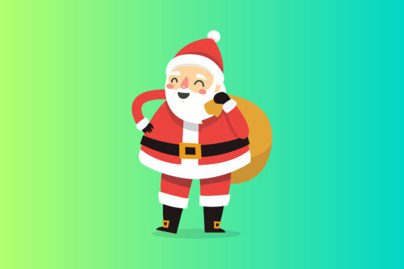Merry Christmas Santa Vector: Editorial Graphics Review