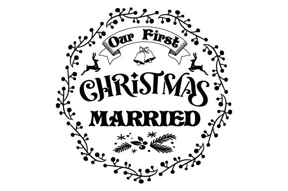 Our First Christmas Married: A Versatile Graphics and Illustrations Asset