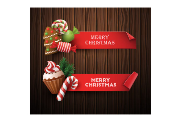 Pretty Christmas Banner: A Festive Graphic for Crafters